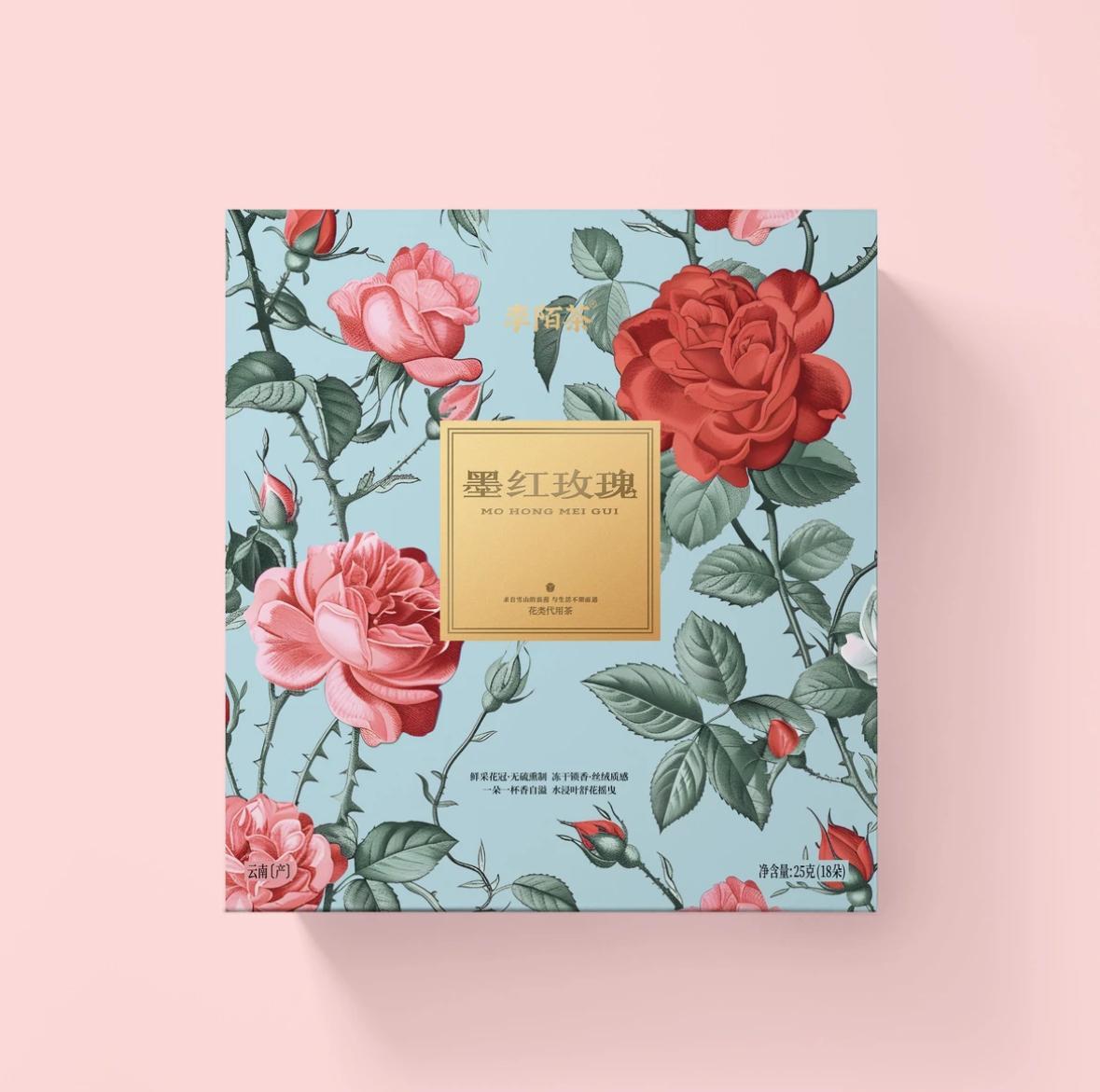 Tea Romance Rose Tea 36g (2g*18) - All-Natural Beverage for a Soothing Evening